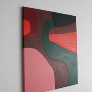 Peinture abstraite n.4 sur toile tendue