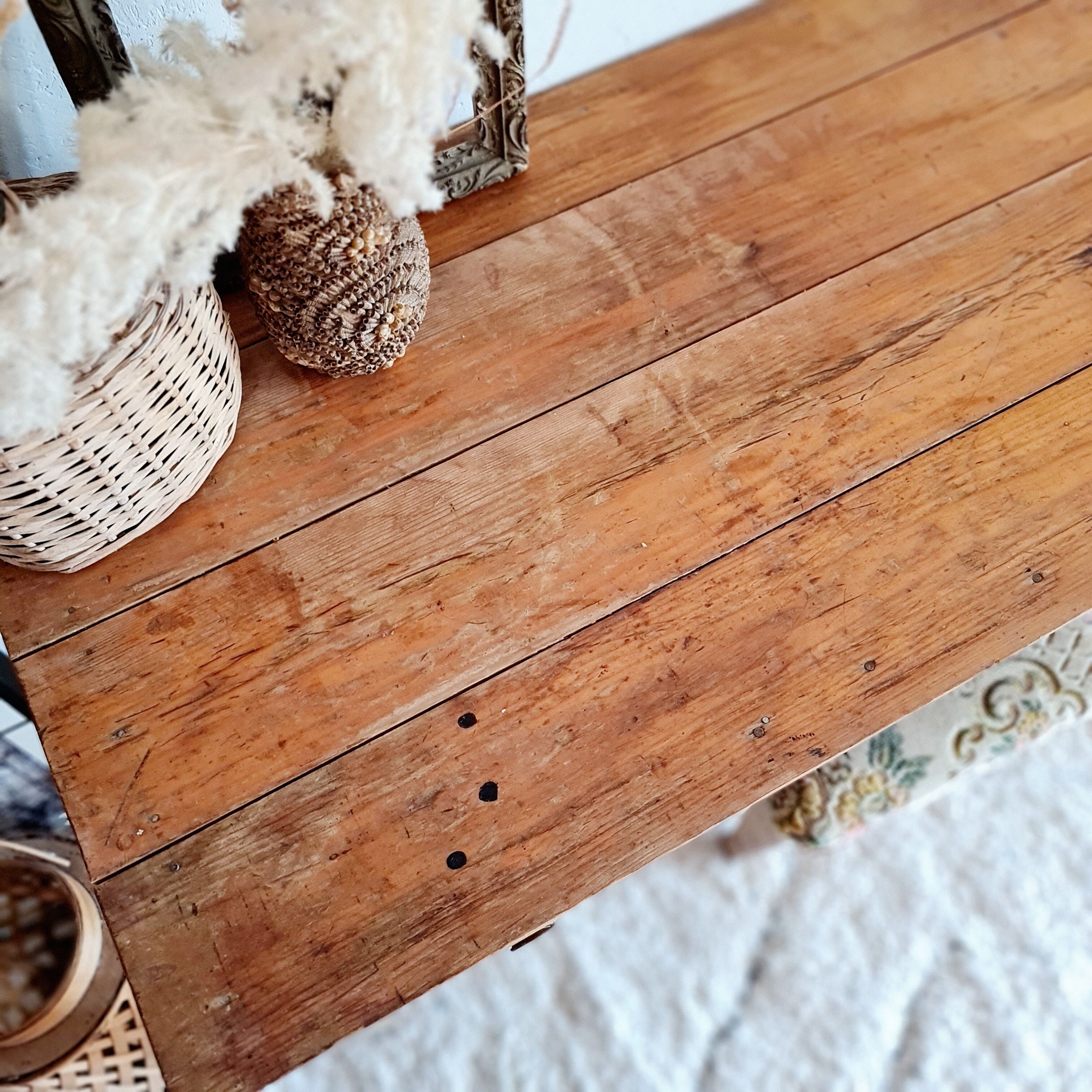 Trade table or antique workshop workbench