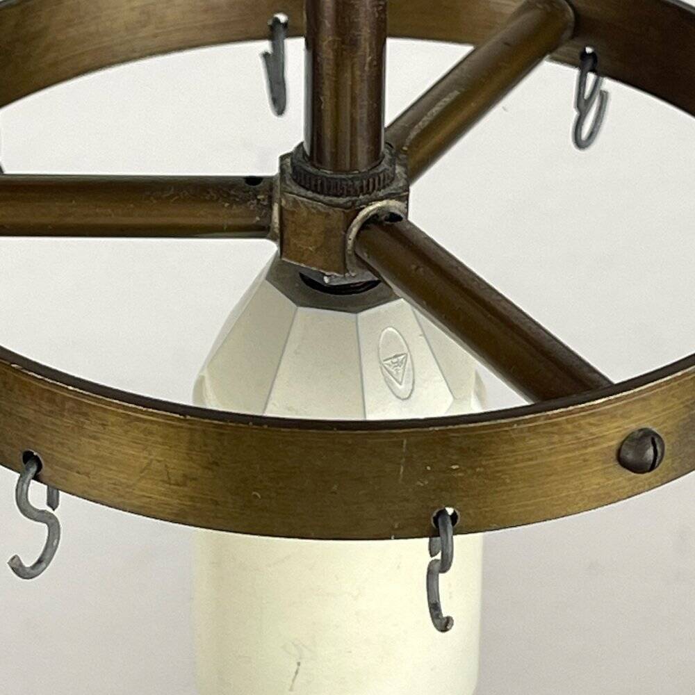 Murano glass chandelier Tronchi by Venini, Italy, 1960s