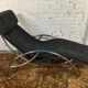 Fauteuil lounge à bascule dès années 70-80