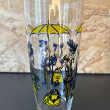 Pair of Italian glass year 50/60