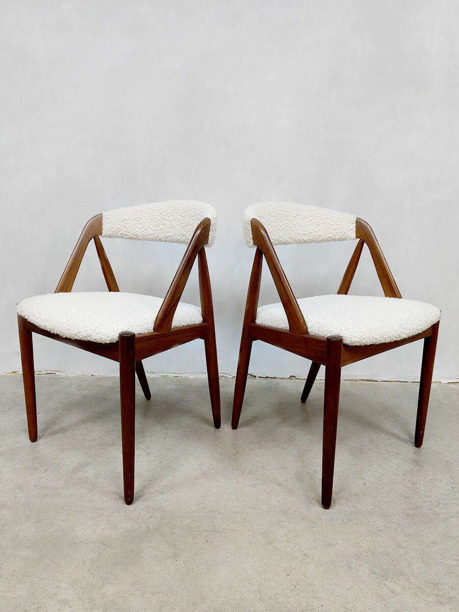 Set of 6 dining chairs by Kai Kristiansen for Schou Andersen