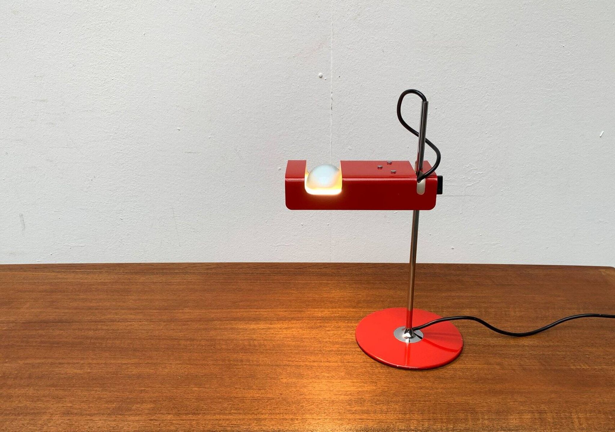 Mid-Century Italian Spider 291 Table Lamp by Joe Colombo for Oluce, 1960s