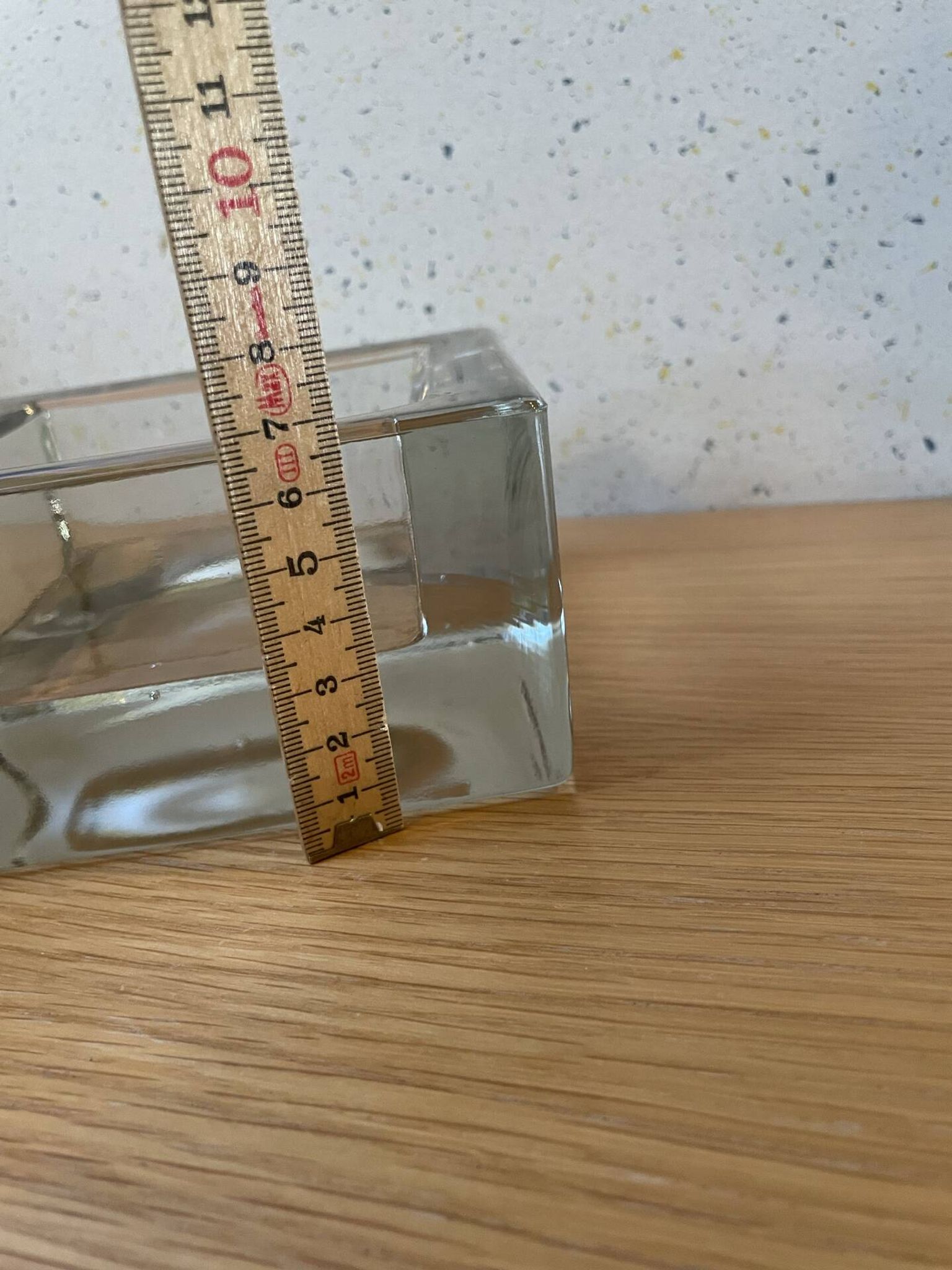Vide poche pavé de verre