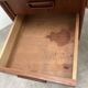 Scandinavian double-sided desk, teak, 1960s