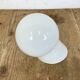 Vintage White Porcelain Wall Light, 1970s
