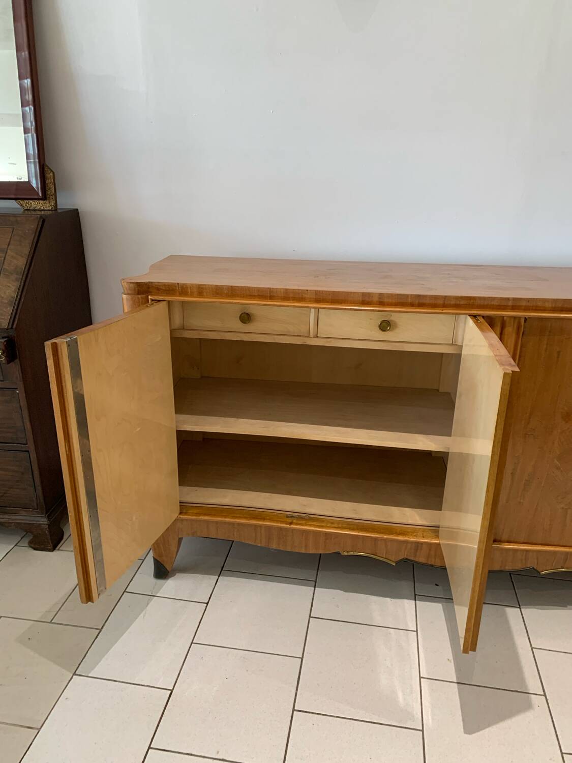 Vintage sideboard, art deco style, 50s