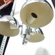 70s Egon Hillbrand design ceiling lamp