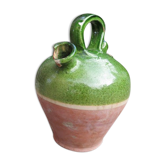Green glazed terracotta gargoulette