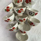 11 small Boch bowls (Belgium)