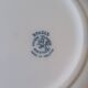 Set of 6 ironstone flat plates