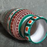 Vintage ceramic vase A. Fazio Vallauris 50s