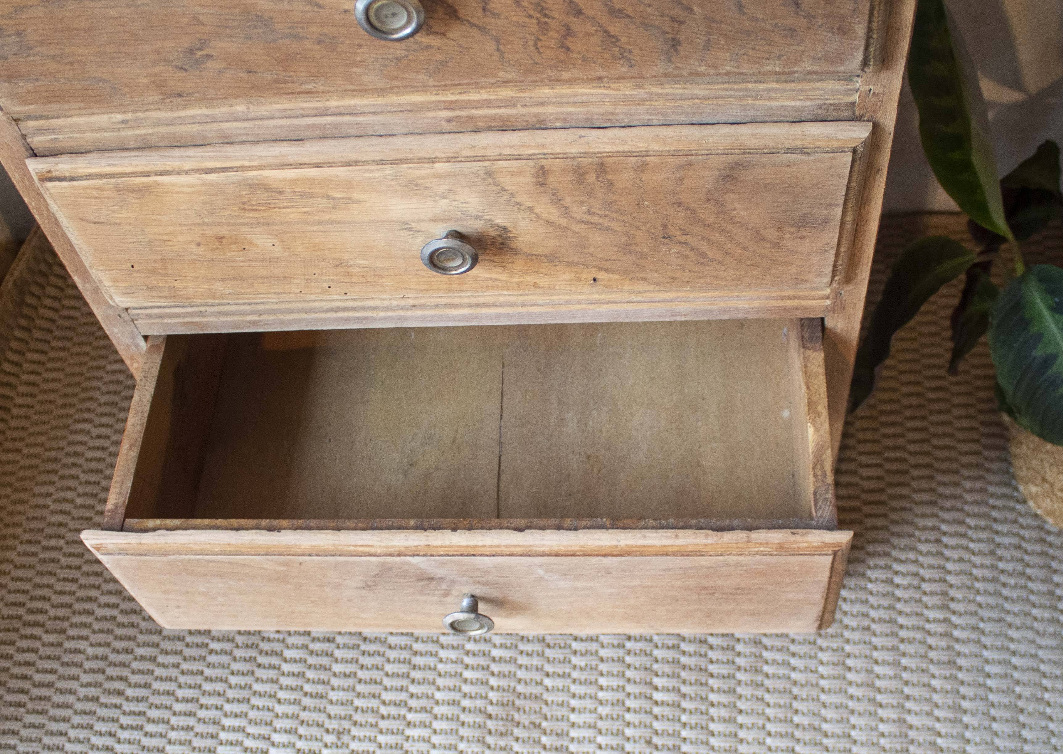 Renovated antique chest of drawers