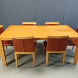 Extendable Dining table by Chi Wing Lo for Giorgetti, Italy