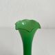 Vintage green opaline soliflore vase