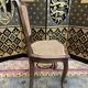 Suite de 6 chaises de style Louis XV en noyer et cannage