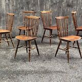 Set of 6 Baumann bistro chairs