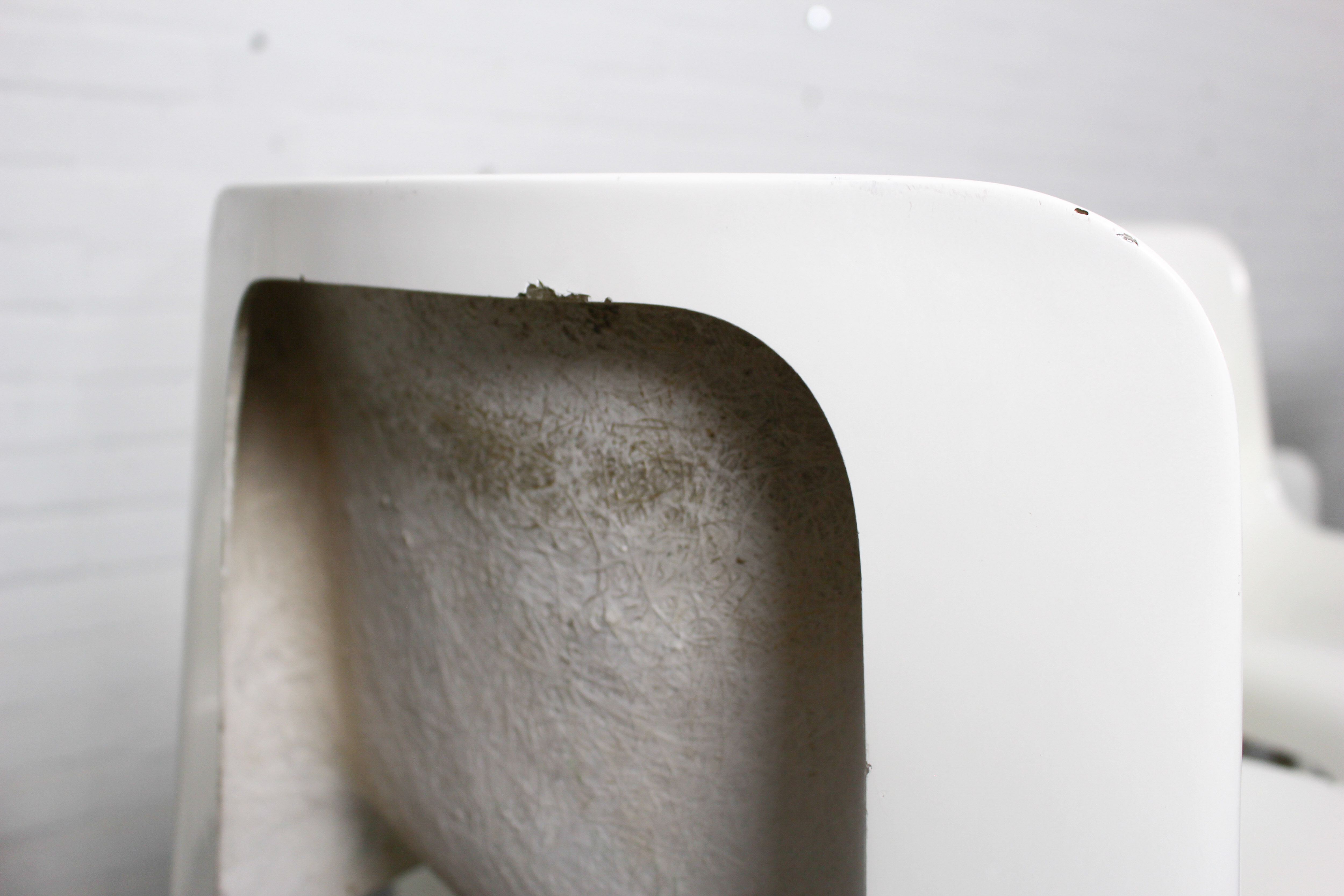 Set of 6 OZOO 700 Fiberglass Dining Chairs by Marc Berthier for Roche Bobois, 1970s