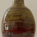 Pansu vase in red sandstone