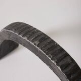 Element of decor and architecture, brutalist handle