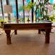Magnificent Indian coffee table made of solid wood.