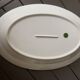 Fish service 7 pieces - 6 plates and 1 large dish - in porcelain from L.