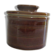 Enamelled stoneware water butter maker