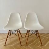 Set of chairs Eames DSW chair by Charles and Ray Eames