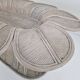 Vintage Oval Bamboo and Rattan Dining Table Base, France 1980's
