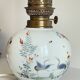 Limoges porcelain lamp France