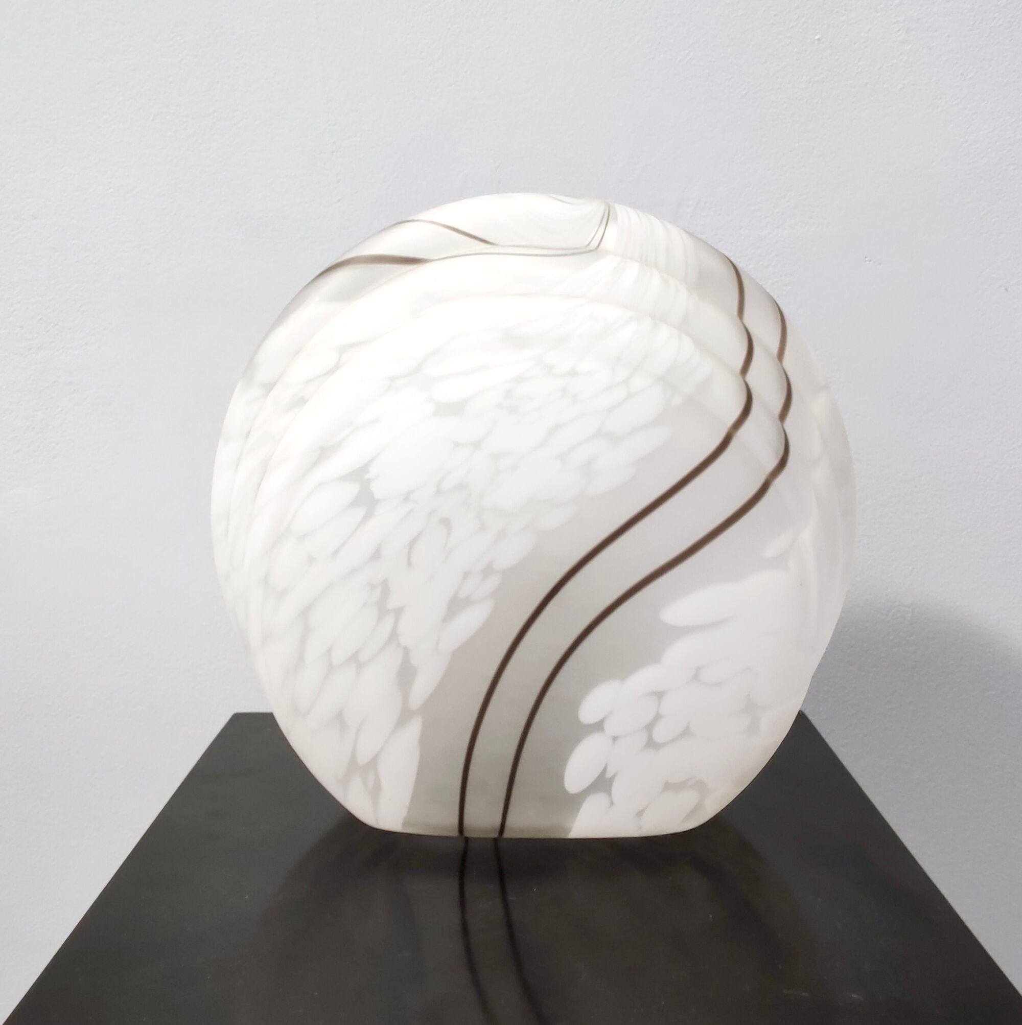 Postmodern murano glass table lamp