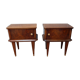Pair bedside tables 40s