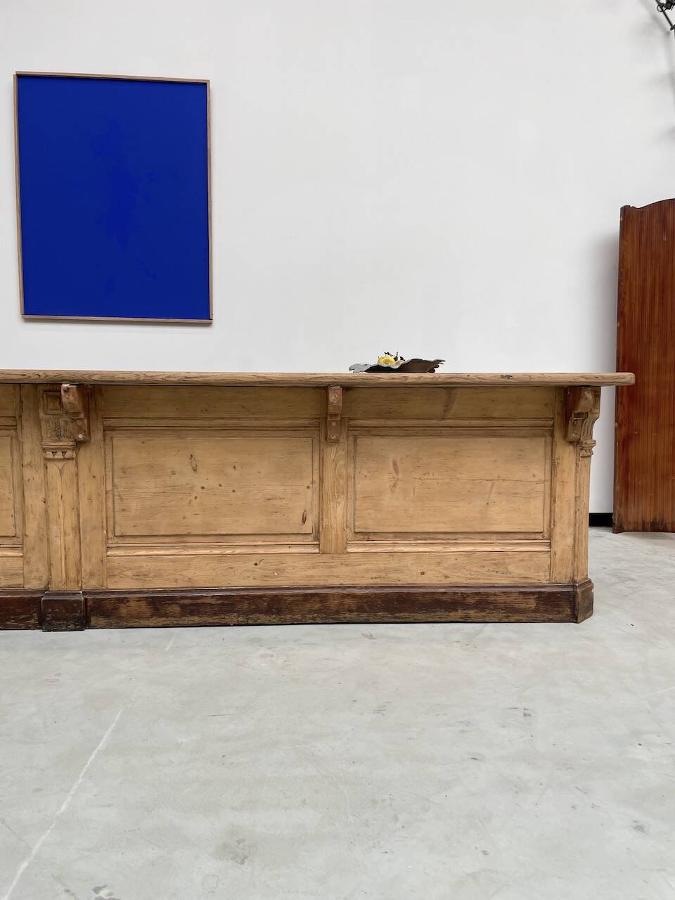 XXL oak and pine counter 350cm