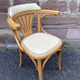 Viennese armchair curved wood