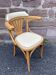 Viennese armchair curved wood