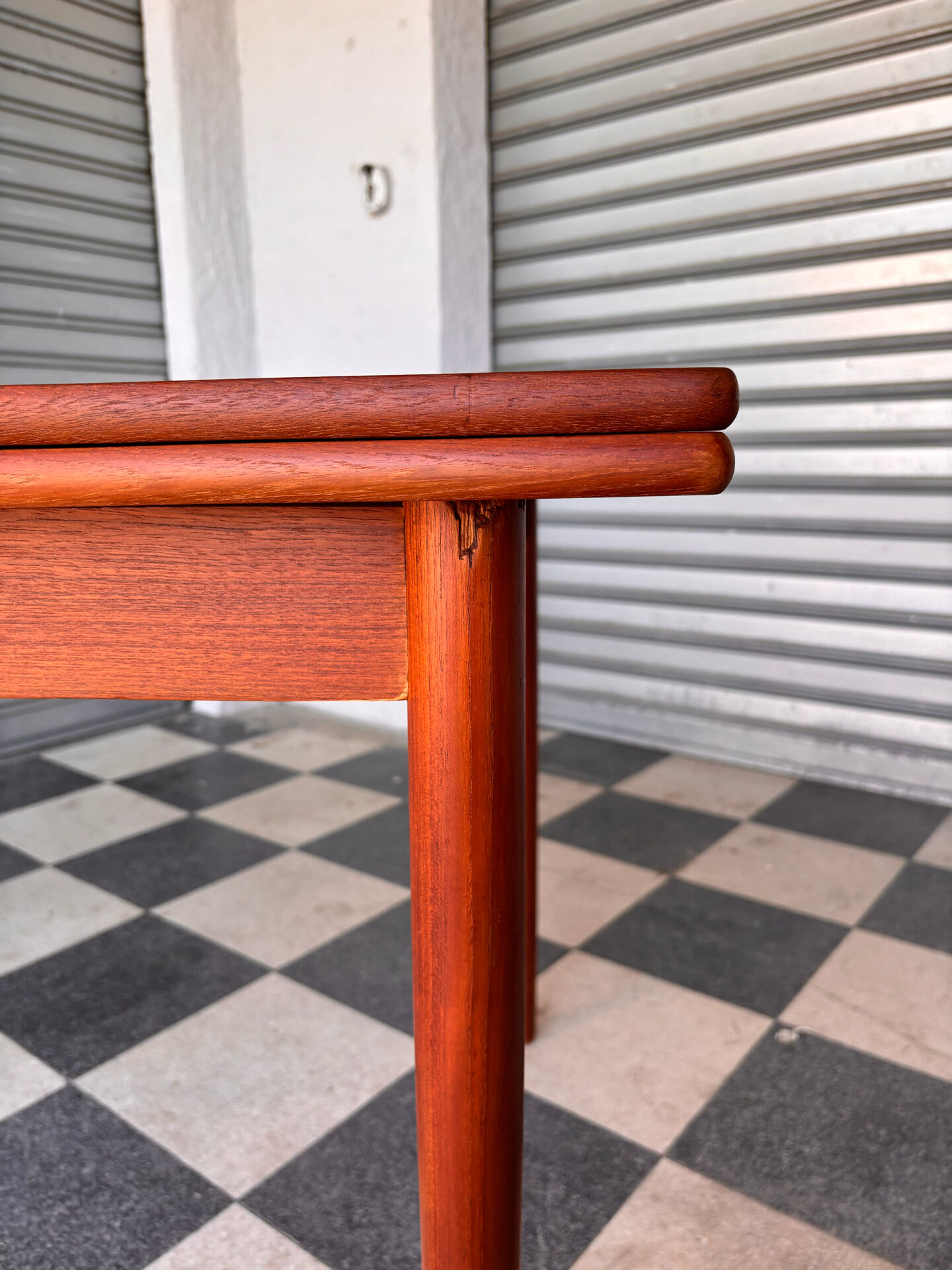 Danish table in teak