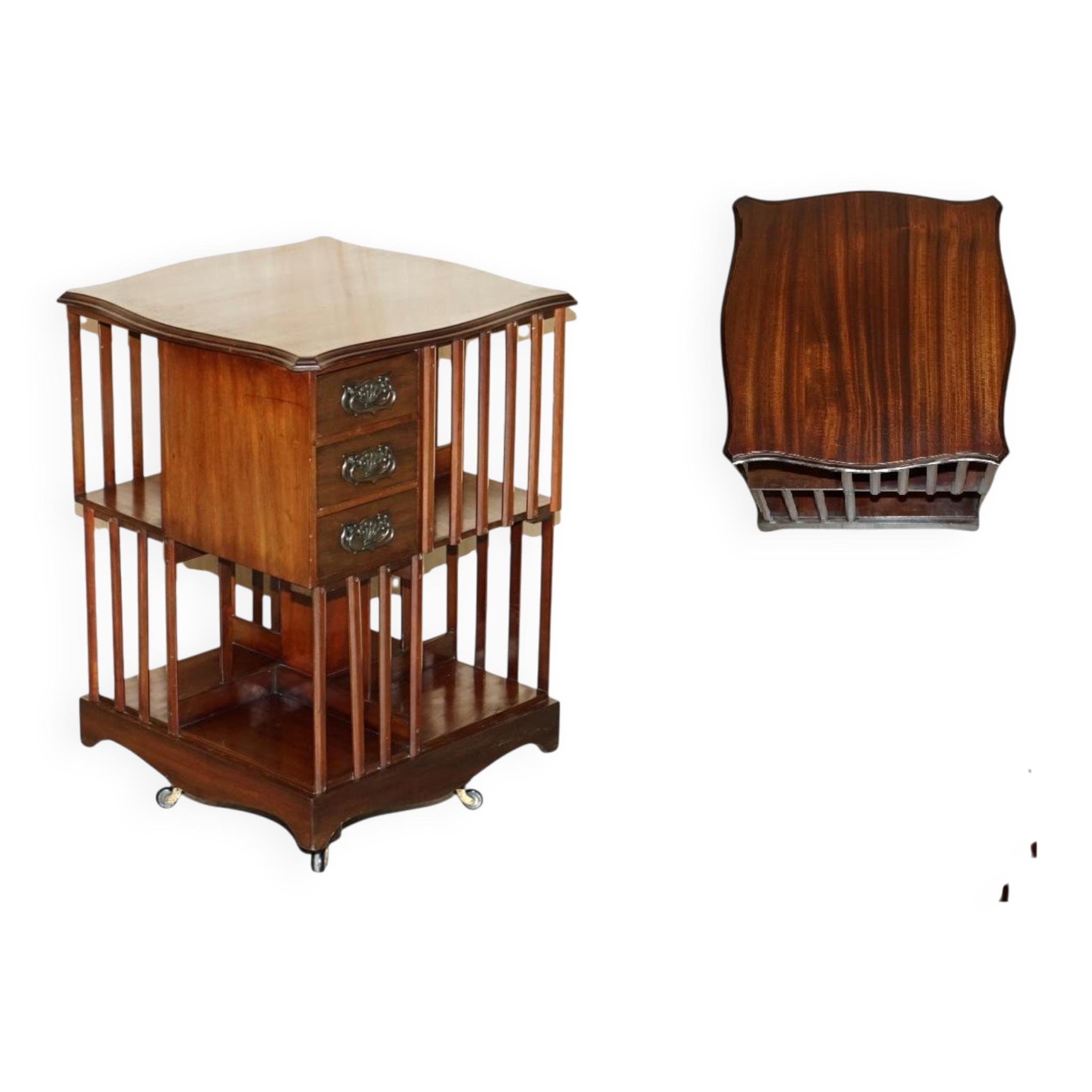 Liberty's London Art Nouveau handles for library table