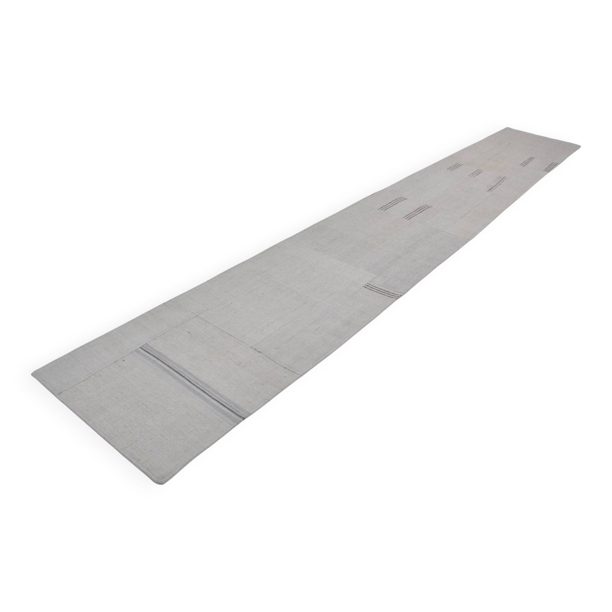 Vintage Handmade Hemp Runner sku 3918