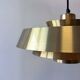 Lampe à suspension vintage en laiton