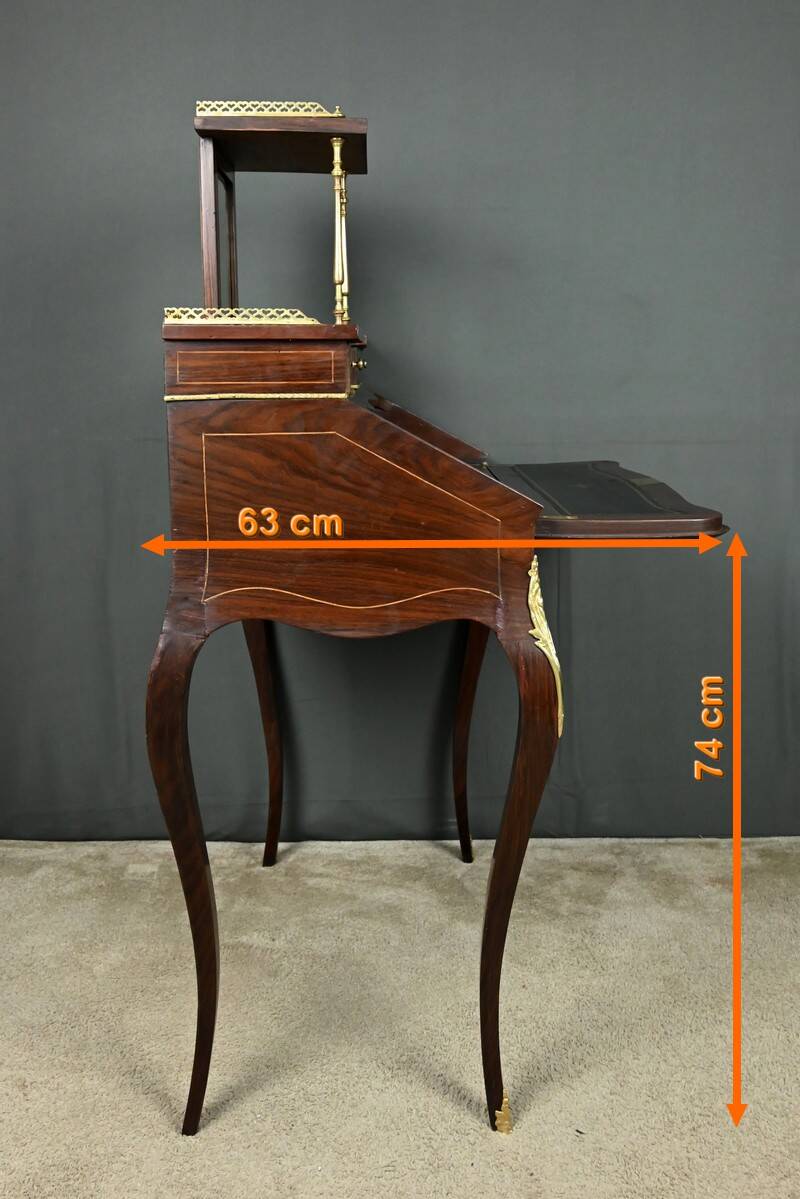 Bureau de dame en palissandre – 2ème partie du XIXe s.