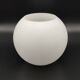 French vintage retro white glass replacement shade