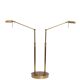 Stunning Ben Demmers Brass double l table lamp 1980s