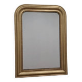 Louis Philippe mirror 105 x 77 cm old gilded