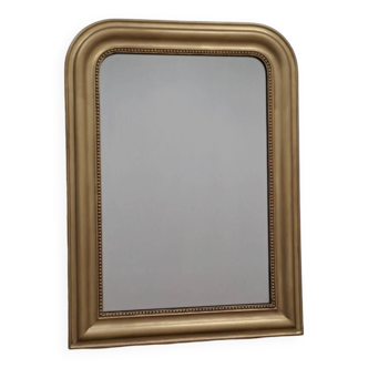 Louis Philippe mirror 105 x 77 cm old gilded
