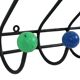Portemanteau moderne du milieu du siècle boules colorées en métal 60cm