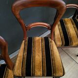 Suite set of 6 chairs signed G. Rogers