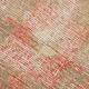 Red & beige vintage runner rug