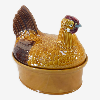 Terrine décorative en forme de poule Made in Portugal