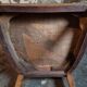 Art Deco dining chairs in French oak – set of 6, 1930s
