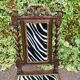 Antique carved wooden chair